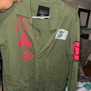 Shi by JOURNEYS Green Jacket with Red Accents